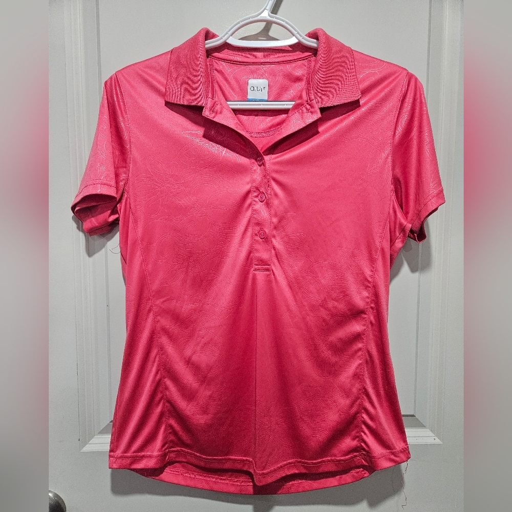 Aiuir women's pink golf top